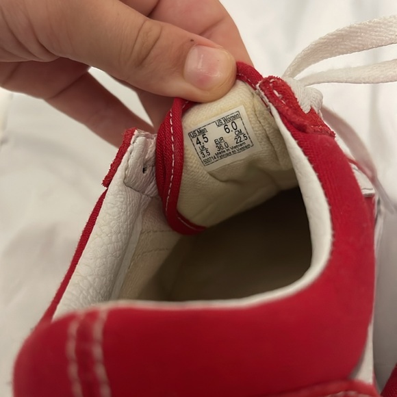 Red Vans - Picture 3 of 4